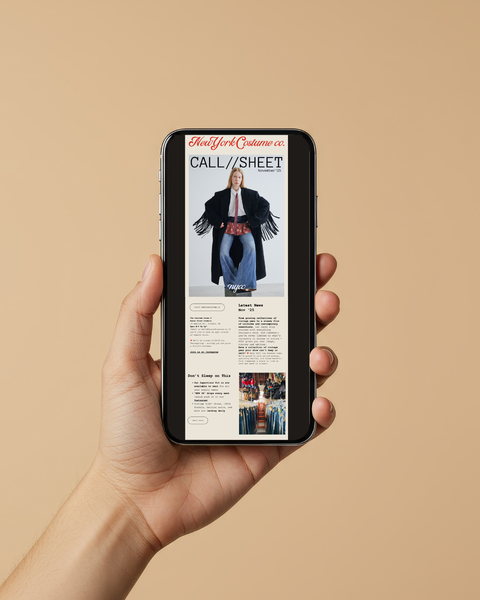 🗞️ NYCC Nov '25 Call//Sheet