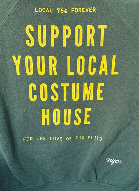 Evergreen • NYCC Vintage Crewneck (M) double-sided