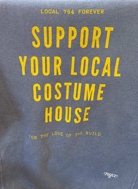 Stone Grey • NYCC Vintage Crewneck (L) single-sided