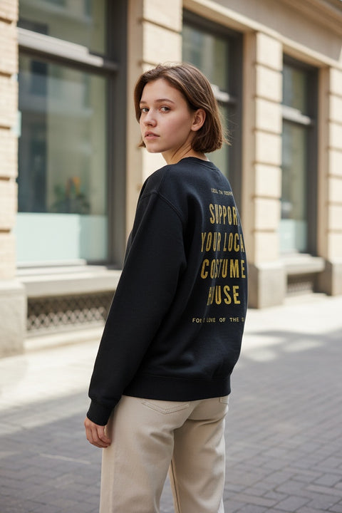 Black • NYCC Vintage Crewneck (S) single-sided