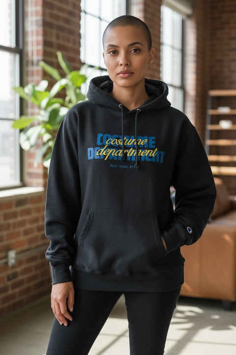 Charcoal • NYCC Vintage Hoodie (M) double-sided