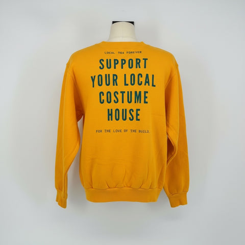 Goldenrod • NYCC Vintage Crewneck (S) double-sided
