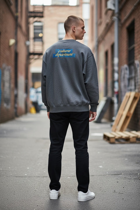 Heathered Dark Grey • NYCC Vintage Crewneck (XL) single-sided