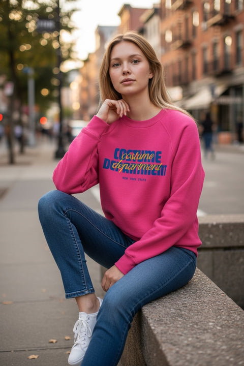 Hot Pink • NYCC Vintage Crewneck (XS) single-sided
