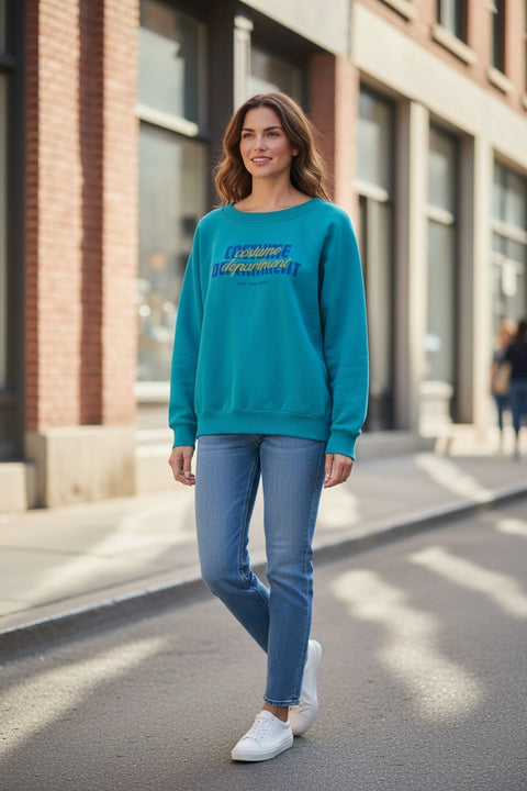 Sky Blue • NYCC Vintage Crewneck (2XL) double-sided