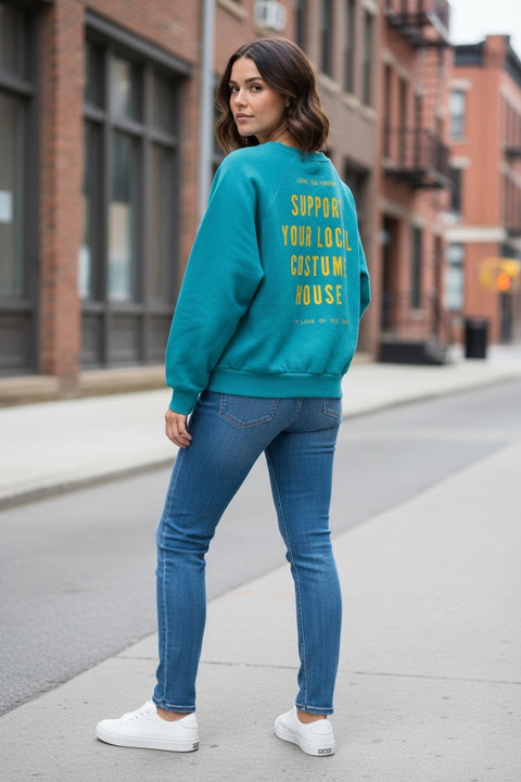 Sky Blue • NYCC Vintage Crewneck (2XL) double-sided