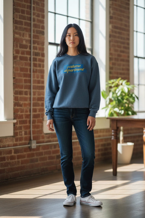 Slate Grey • NYCC Vintage Crewneck (L) double-sided